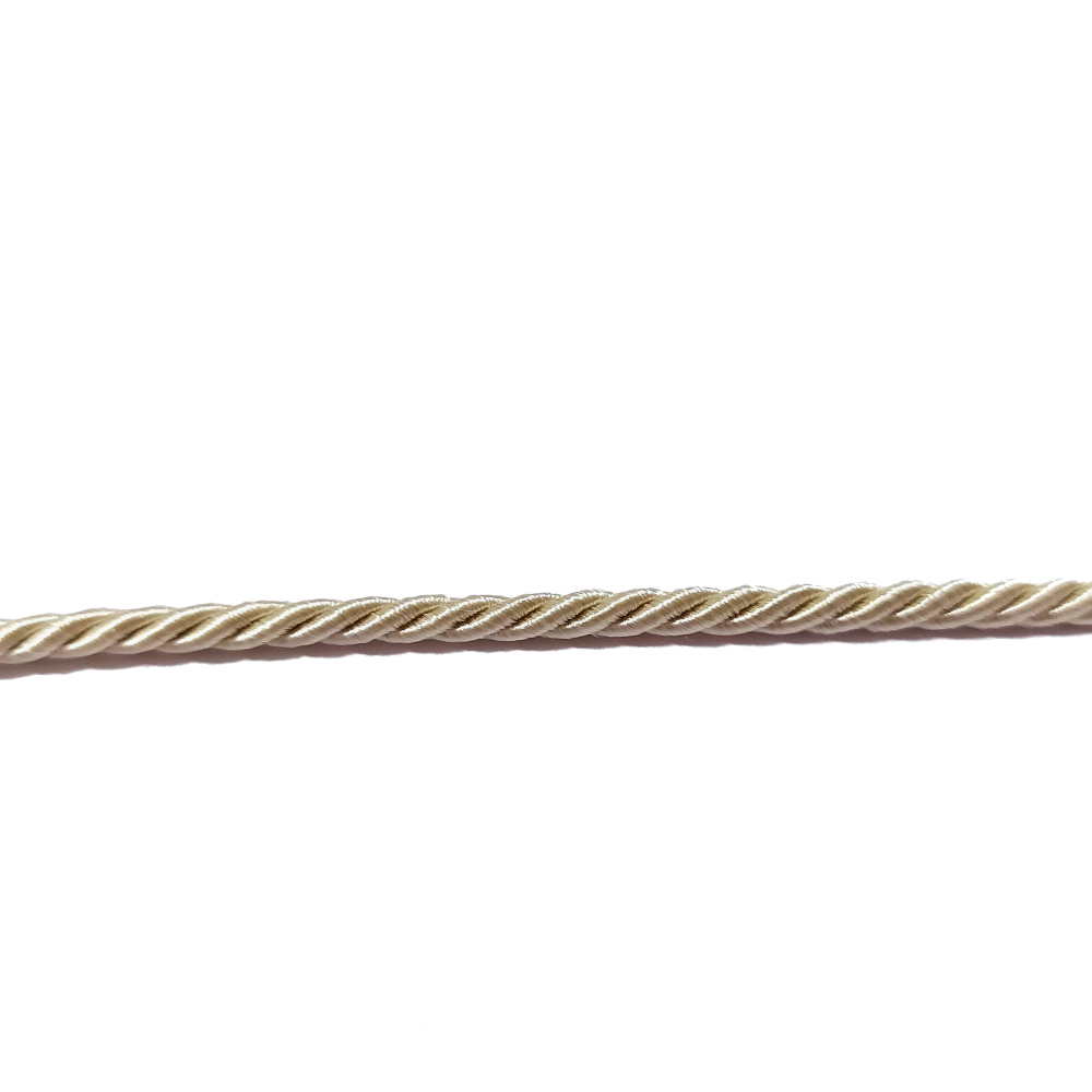 Cordón Colorado - Diametro 3,5 mm - Ecru